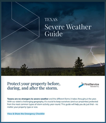 texas severe weather guide hoas coas storm cleanup in texas