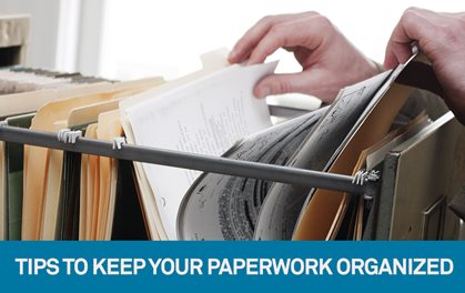 Six organization tips for HOA paperwork