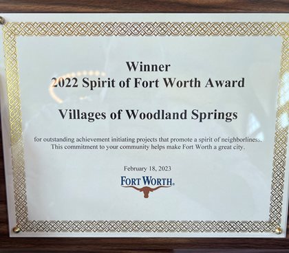Spirit of Fort Worth Award 2022